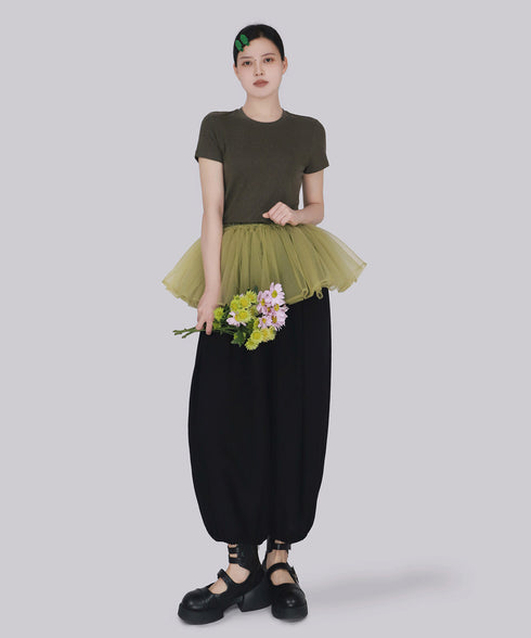 Halo Flare Mini Skirt