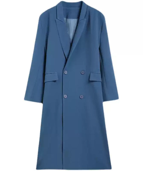 Modern Double Long Coat