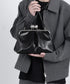 Metal Clasp Soft Bag
