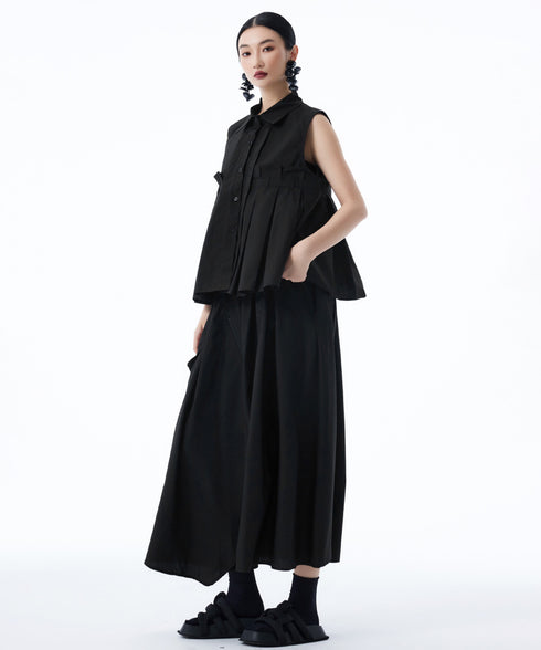Nivelle Pleat Blouse