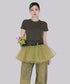 Halo Flare Mini Skirt