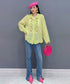 Scallop Veil Blouse