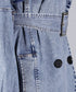 Ruelle Frill Denim Coat