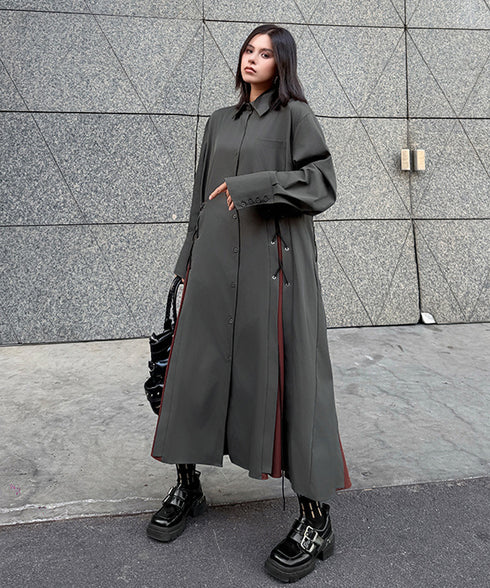 Bicolor Zip Top & Skirt Co-ord