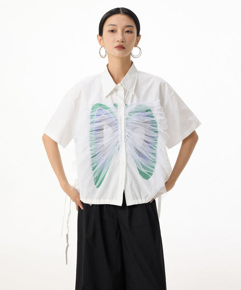 Alaria Flutter Blouse