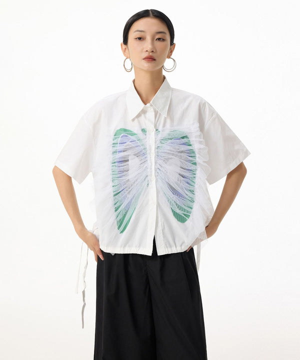 Alaria Flutter Blouse