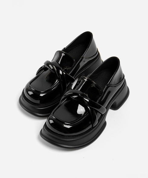 Gloss Chain Loafers
