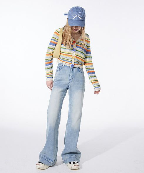 Bloom Stripe Cardigan