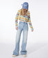 Bloom Stripe Cardigan