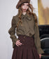 Check Muse Blouse