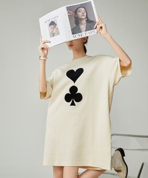 Heart & Club Logo Top