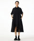 Mesh Panel Flow Dress