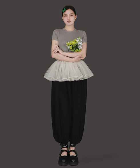 Nuvella Barrel Pants