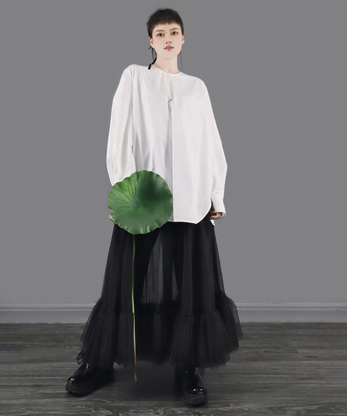 Halo Tier Ruffle Skirt