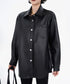 Smooth PU Overshirt
