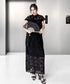 Bloom Collar Top&Skirt Co-ord