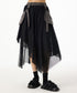 Mesh Layer Pocket Skirt