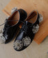 Metal Cluster Decor Derby Shoes