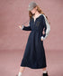 Varsity Hood Midi Dress