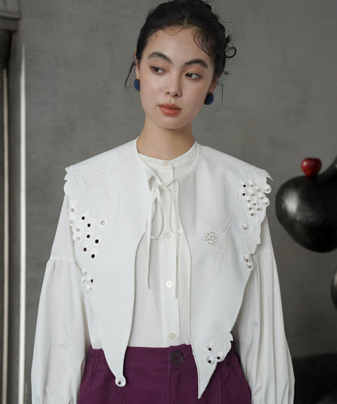 Lierre Collar Blouse