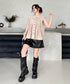 Pintuck Float Blouse