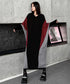 Panel Knit Long Dress