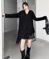 Mirevane Angled Hem Top