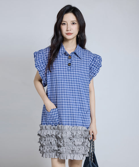 Ruffle Step Dress
