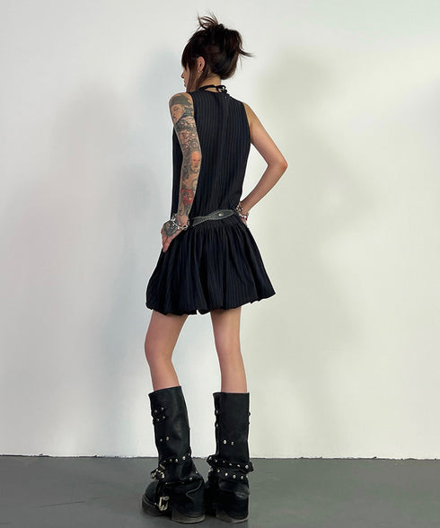 Stripe Bubble Dress