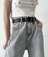 Heart Buckle Charm Belt