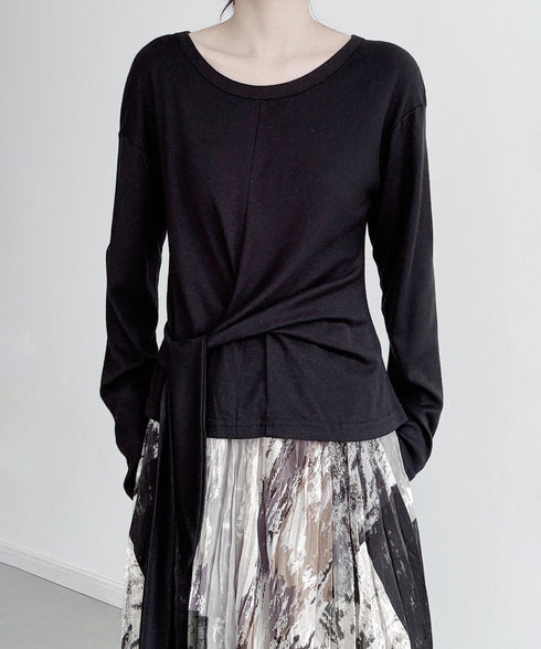 Pearl Sheer Back Blouse