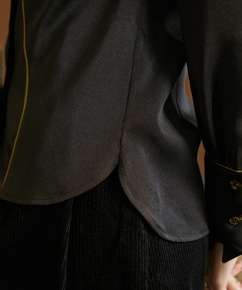 Berry Vine Embroidered Blouse