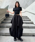 Drape Volume Skirt