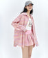 Candy Check Shirt&Skirt Co-ord