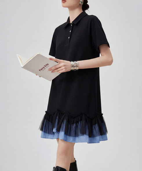 Virella Ruffle Mid-length Dress