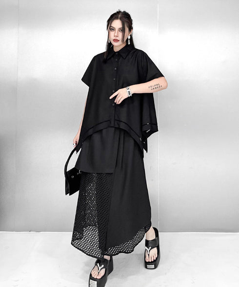 Flow Edge Blouse
