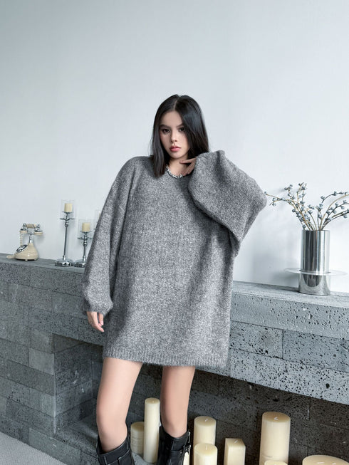 Balloon Sleeve Knit Top