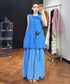 Pleat Ease Dress