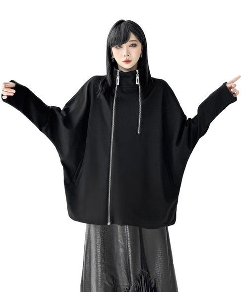 Zip Flow Poncho Top