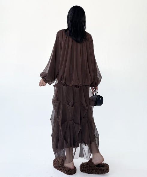 Sheer Volume Gather Tulle Series