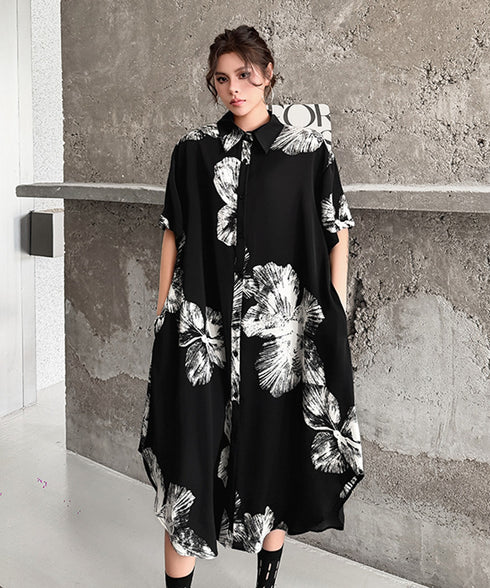 Bloom Shirt Dress