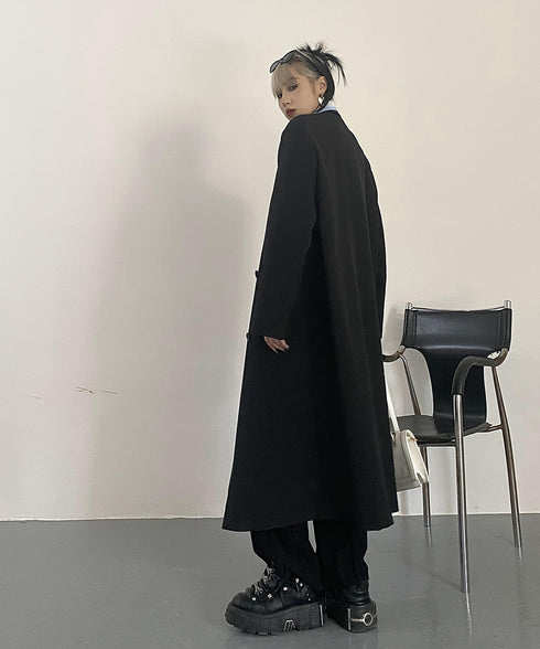 Modern Double Long Coat