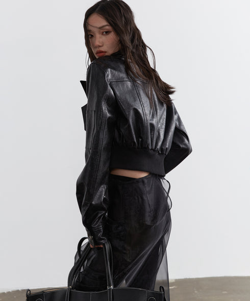 Structured Zip-up Jacket