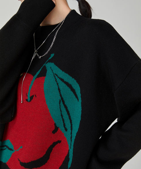 Apple Jacquard Knit Series