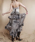 Dark Mist Ruffle Skirt