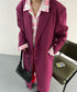Magenta Long Coat