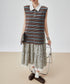 Stripe & Lace Harmony Dress