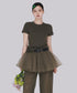 Halo Flare Mini Skirt