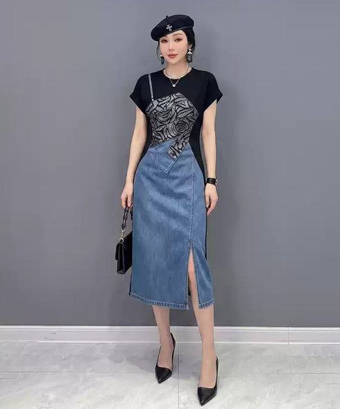 Panel Line Dress