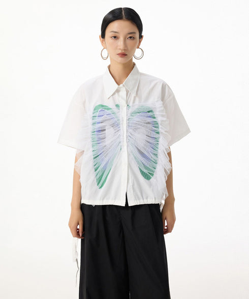 Alaria Flutter Blouse